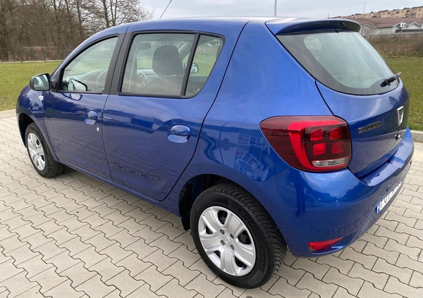 Dacia Sandero cena 32600 przebieg: 38000, rok produkcji 2020 z Ostrzeszów małe 92